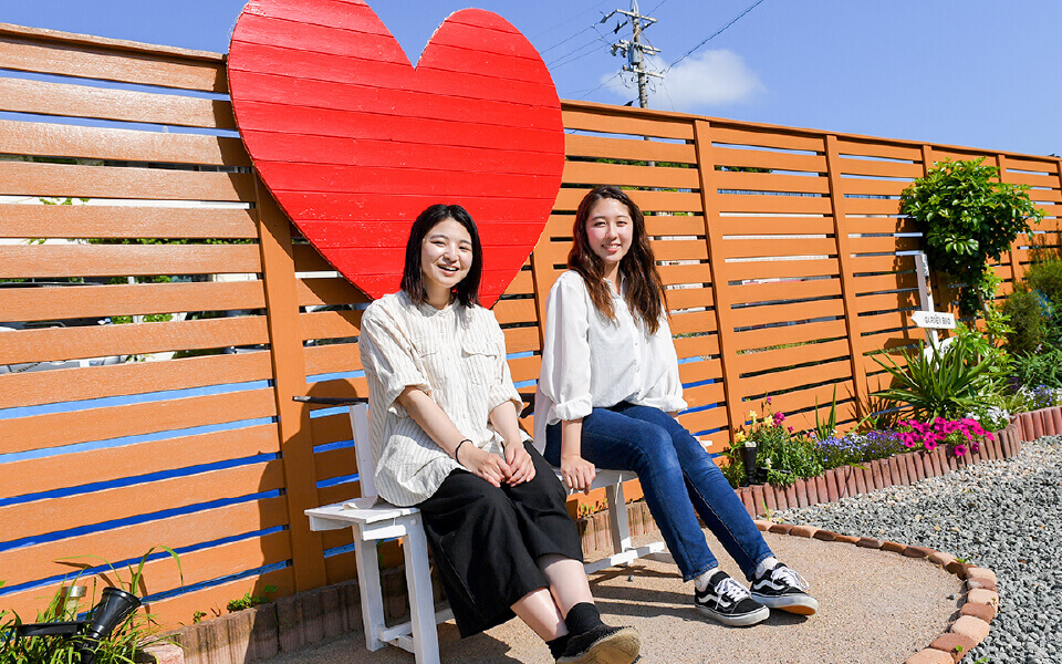 ハート写真スポット