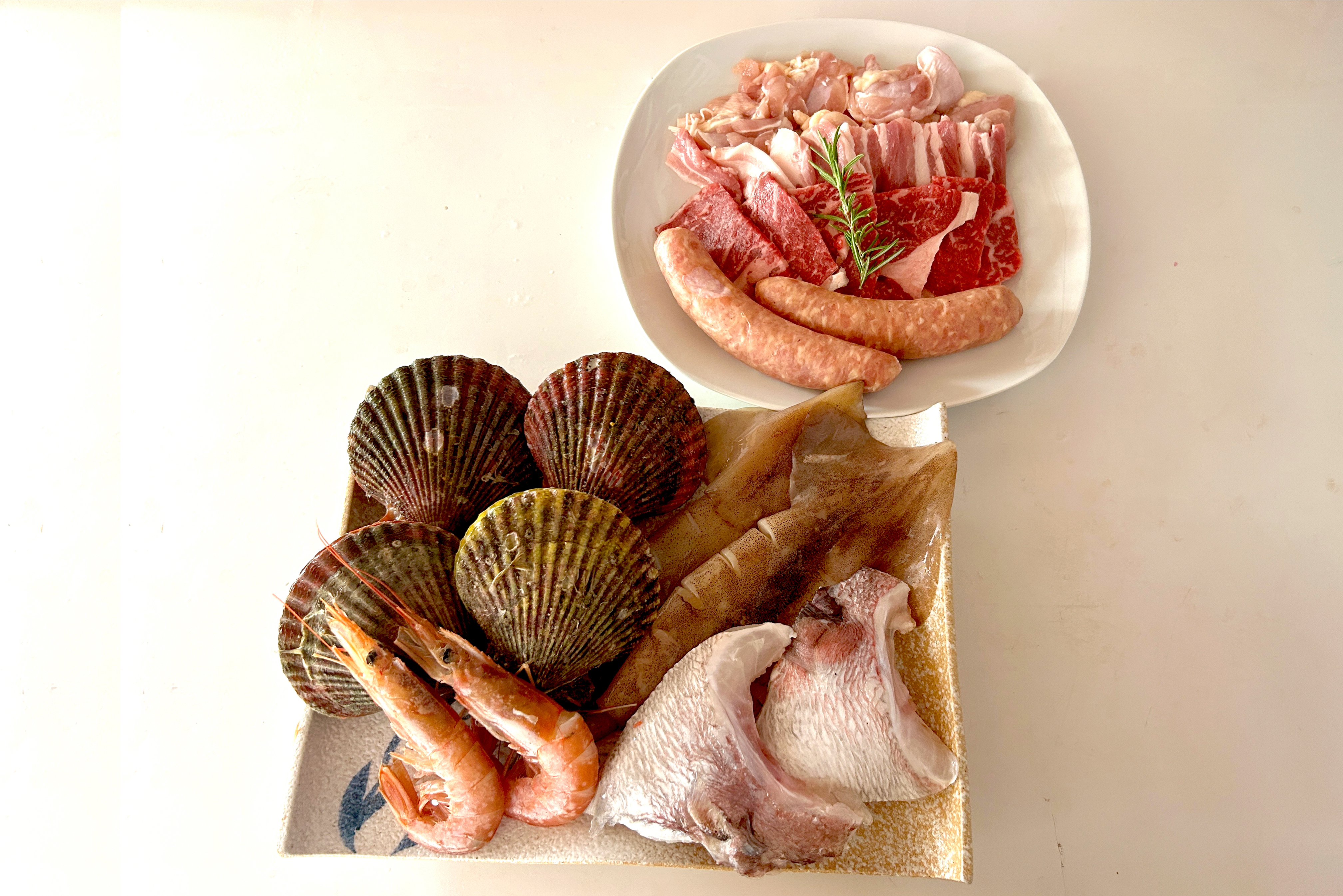 肉＆海鮮セット